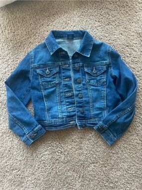 Arizona jeans Kids Blue Denim Jacket - Classic Jean Coat S LIKE NEW